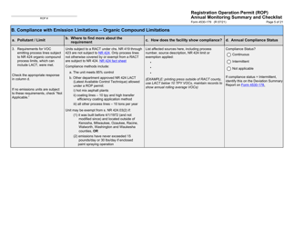 Form 4530-179 Registration Operation Permit (Rop) Annual Monitoring Summary and Checklist - Wisconsin, Page 5