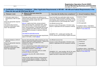 Form 4530-179 Registration Operation Permit (Rop) Annual Monitoring Summary and Checklist - Wisconsin, Page 6