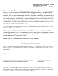 Form 4400-081 Irrevocable Letter of Credit for Closure - Wisconsin, Page 2