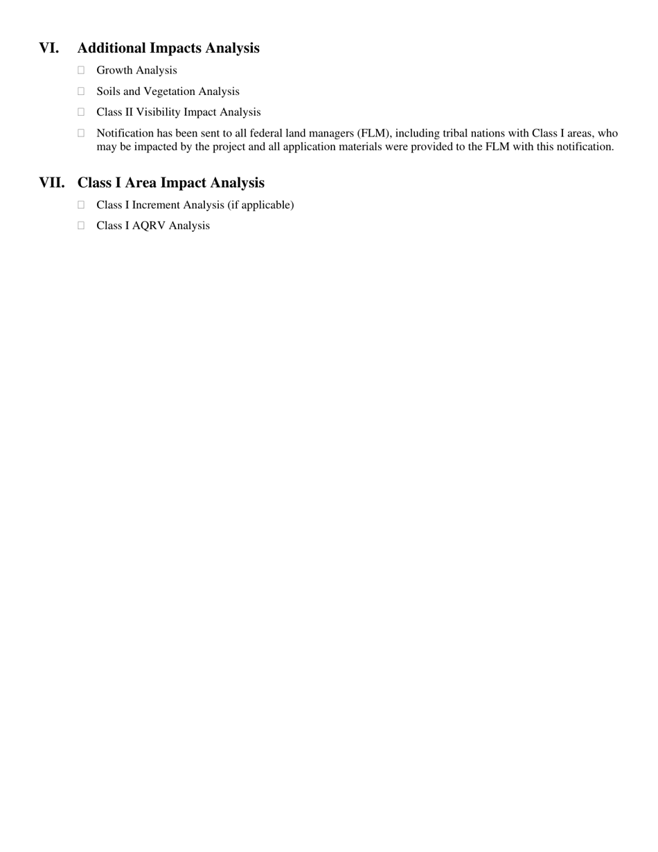 Psd Application Checklist - Wisconsin, Page 3