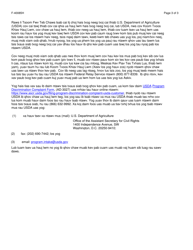 Form F-40085 Wic Program Notice of Ineligibility - Wisconsin (Hmong), Page 3