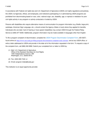 Form F-40085 Wic Program Notice of Ineligibility - Wisconsin, Page 3