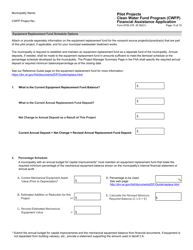 Form 8700-378 Pilot Projects Financial Assistance Application - Clean Water Fund Program (Cwfp) - Wisconsin, Page 14
