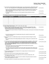 Form 3400-059 Sanitary Sewer Submittal - Wisconsin, Page 4
