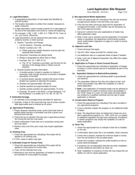 Form 3400-053 Land Application Site Request - Wisconsin, Page 7