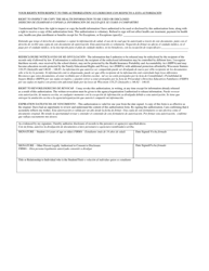 Permission to Obtain and Release Information - Middleton-Cross Plains Area School District - Wisconsin (English/Spanish), Page 2