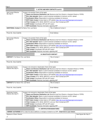 Form PI-1604 Epp Contact Form - Wisconsin, Page 2