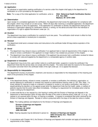 Form F-00523 Community Substance Abuse Service (Csas) General Requirements Initial Certification Application - Wisconsin, Page 3
