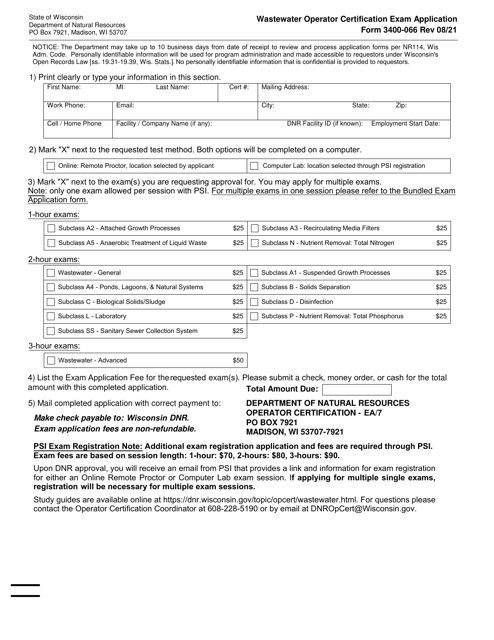 Form 3400-066  Printable Pdf