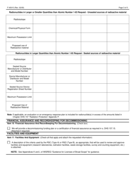 Form F-45015 Application for Radioactive Material License for Broad Scope - Wisconsin, Page 3