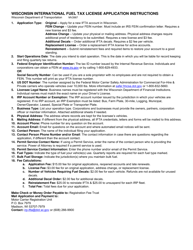 Form MV2667 Wisconsin International Fuel Tax License Application - Wisconsin