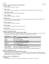 Instructions for Form F-00476 Cares Automated Systems Access Request - Wisconsin, Page 2