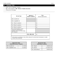 Form F-02564 &quot;Mental Health or Substance Use Treatment Provider Initial Certification Application - DHS 40 and DHS 50&quot; - Wisconsin, Page 9