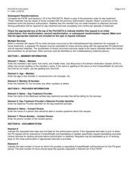 Instructions for Form F-11040 Prior Authorization/Child/Adolescent Day Treatment Attachment (Pa/Cadta) - Wisconsin, Page 2