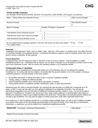 Form F-16066 Foodshare Income Change Report - Wisconsin, Page 2