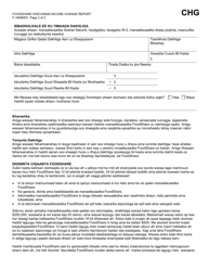 Form F-16066 Foodshare Income Change Report - Wisconsin (Somali), Page 2