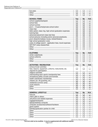 Form FA-4147V Proposed Parenting Plan - Wisconsin, Page 5