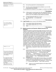 Form FA-4175V Decision and Order on Motion or Order to Show Cause to: Change of Legal Custody, Physical Placement, Child Support, Maintenance, Other - Wisconsin, Page 3