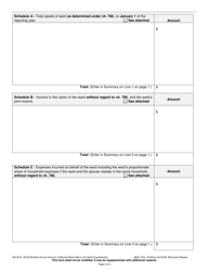 Form GN-3510 Modified Annual Account of Married Ward (Minor and Adult Guardianship) - Wisconsin, Page 2