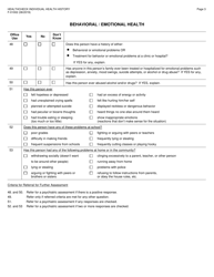 Form F-01002 Healthcheck Individual Health History - Wisconsin, Page 3
