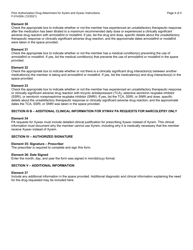 Instructions for Form F-01430 Prior Authorization Drug Attachment for Xyrem and Xywav - Wisconsin, Page 4