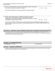 Form F-01430 Prior Authorization Drug Attachment for Xyrem and Xywav - Wisconsin, Page 4