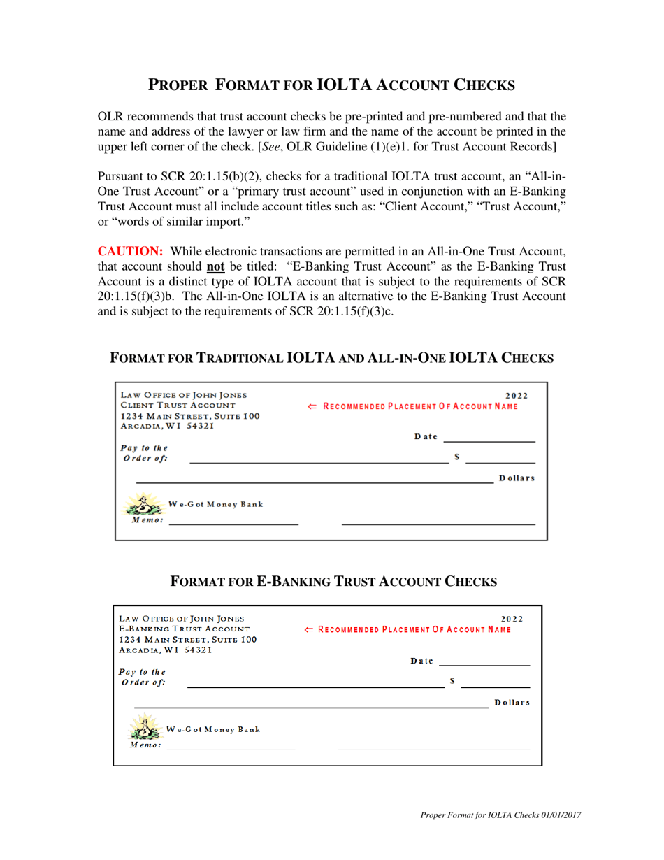 Form LR001 Agreement to Notify Office of Lawyer Regulation of Overdrafts on Lawyer Trust Accounts and Fiduciary Accounts - Wisconsin, Page 4