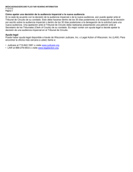 Formulario F-10097 Asignacion De Ingresos Del Institutional Medicaid - Wisconsin (Spanish), Page 5