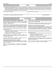 Formulario PI-9421 Inscripcion Abierta En Las Escuelas Publicas - Solicitud De Inscripcion Abierta Alternativa - Wisconsin (Spanish), Page 3