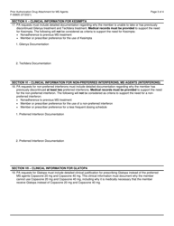 Form F-00805 Prior Authorization Drug Attachment for Multiple Sclerosis (Ms) Agents - Wisconsin, Page 3