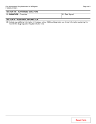 Form F-00805 Prior Authorization Drug Attachment for Multiple Sclerosis (Ms) Agents - Wisconsin, Page 4