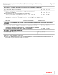 Form F-02537 Prior Authorization Drug Attachment for Non-preferred Stimulants, Related Agents - Wake Promoting - Wisconsin, Page 4