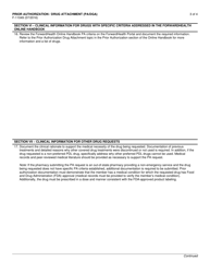 Form F-11049 Prior Authorization/Drug Attachment (Pa/Dga) - Wisconsin, Page 3