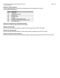 Instructions for Form F-00401 Preferred Drug List (Pdl) Expedited Emergency Supply Request - Wisconsin, Page 3