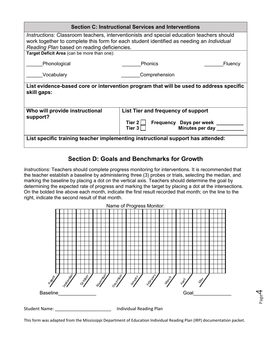 Wyoming Individual Reading Plan - Wyoming, Page 4