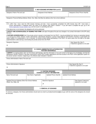 Form PCP-121 Designee Authorization and Update - Private School Choice Programs (Pscp or Choice) - Wisconsin, Page 2