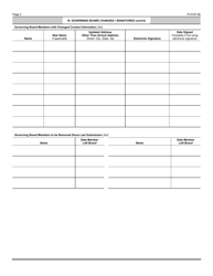 Form PI-PCP-56 Governing Board Update - Private School Choice Programs (Pscp or Choice) - Wisconsin, Page 2