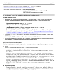 Form F-62470 Client/Patient/Resident Reportable Death Determination - Wisconsin, Page 4
