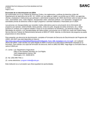 Formulario F-16038 Aviso De Audiencia Administrativa De Descalificacion - Wisconsin (Spanish), Page 3