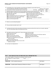 Form F-01105 Prenatal Care Coordination Pregnancy Questionnaire - Wisconsin (Hmong), Page 3