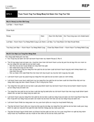 Form F-10126BH Appoint, Change, or Remove an Authorized Representative - Organization - Wisconsin (Hmong), Page 4
