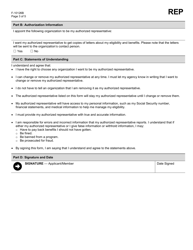 Form F-10126B Appoint, Change, or Remove an Authorized Representative - Organization - Wisconsin, Page 3