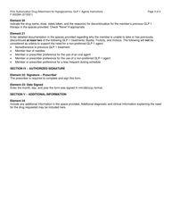 Instructions for Form F-00238 Prior Authorization Drug Attachment for Hypoglycemics, Glucagon-like Peptide (Glp-1) Agents - Wisconsin, Page 3