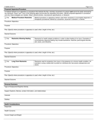Form F-62608 Request for Use of Medical Restraints - Wisconsin, Page 2