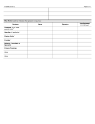 Form F-62608 Request for Use of Medical Restraints - Wisconsin, Page 5