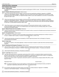 Form F-45014 &quot;Application for Radioactive Material License Authorizing the Use of Self Shielded Irradiators&quot; - Wisconsin, Page 3