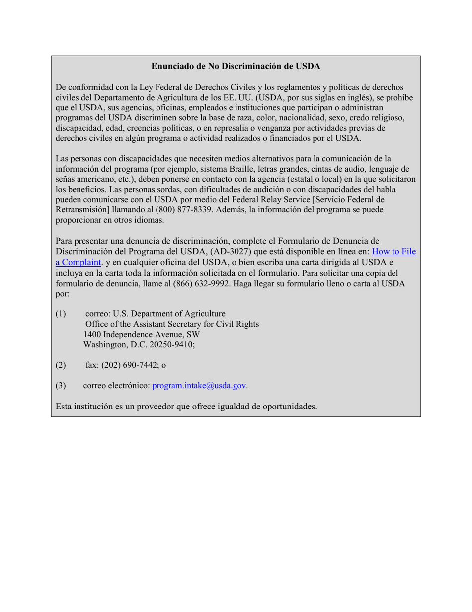 Formulario F-02491 Foodshare Comprar Y Preparar Alimentos Por Separado - Wisconsin (Spanish), Page 3