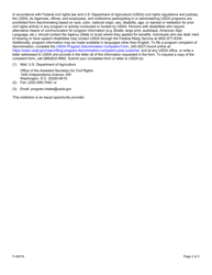 Form F-40019 Affirmation of Identity, Residency, Income, or Benefit Loss - Wisconsin, Page 2