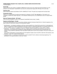 Instructions for Form F-01012 Reimbursement Request for a Pasrr Level I Screen - Wisconsin, Page 2