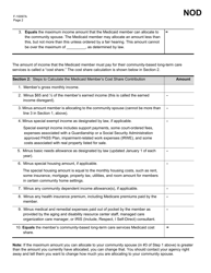 Form F-10097A Community-Based Long-Term Care Services Medicaid Income Allocation - Wisconsin, Page 2